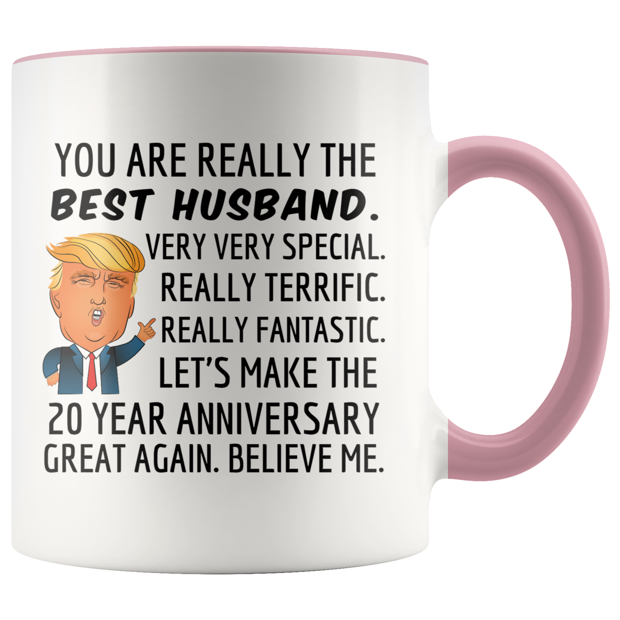 Trump Mug Husband for 20th Anniversary Gift