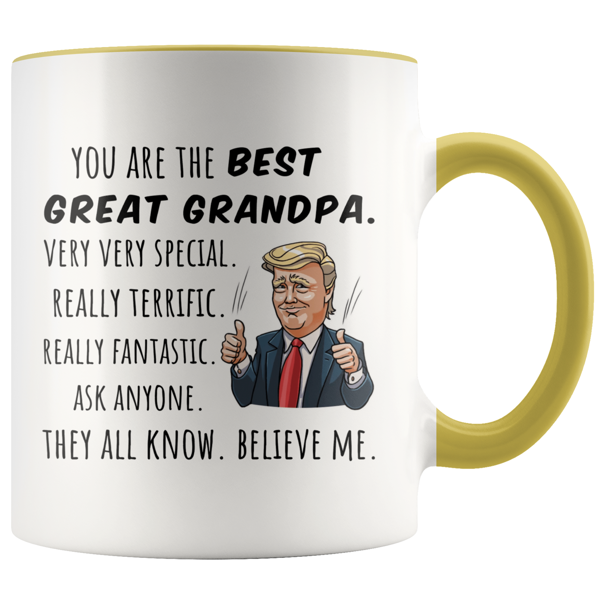 Trump Mug Best Great Grandpa
