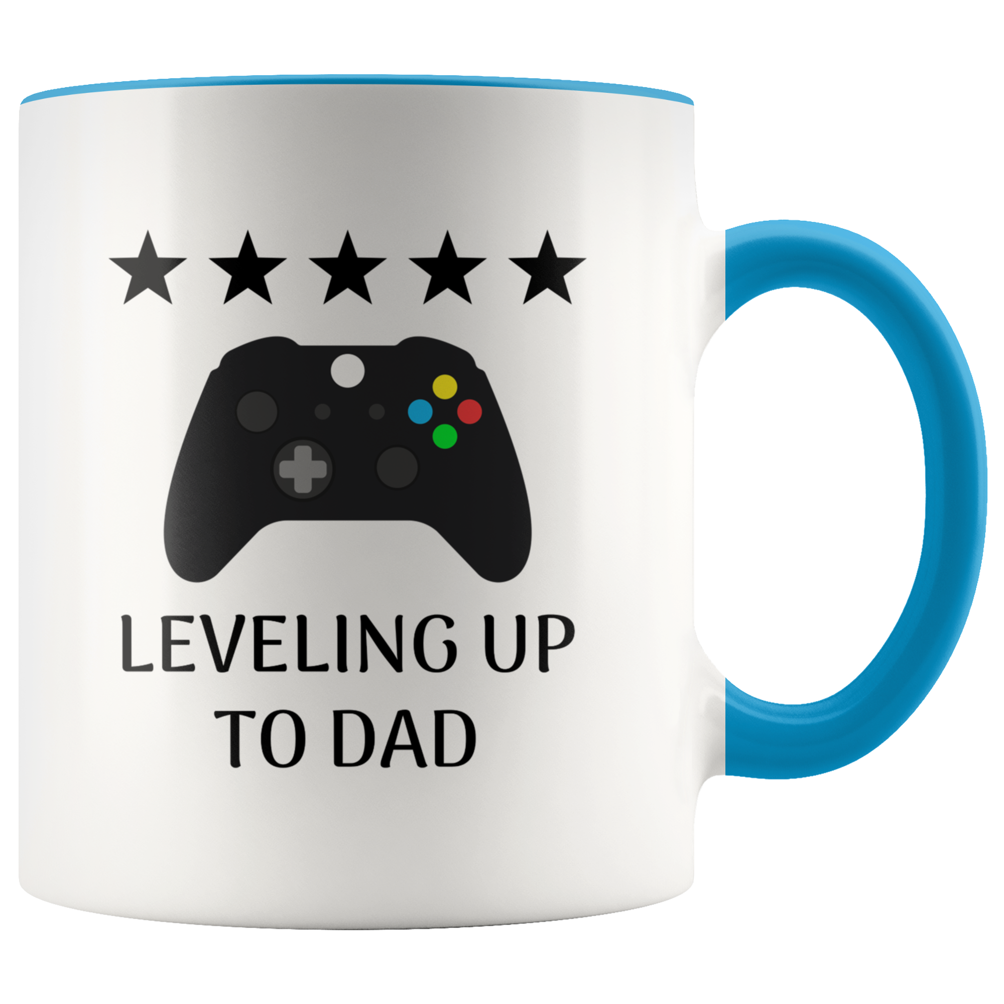 Leveling Up To Dad Mug