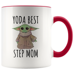 Load image into Gallery viewer, Yoda Best Step Mom Mug
