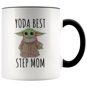 Yoda Best Step Mom Mug