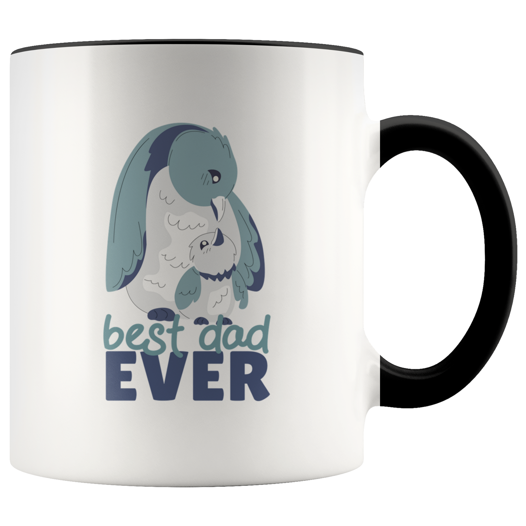 Best Dad Ever Penguin Mug