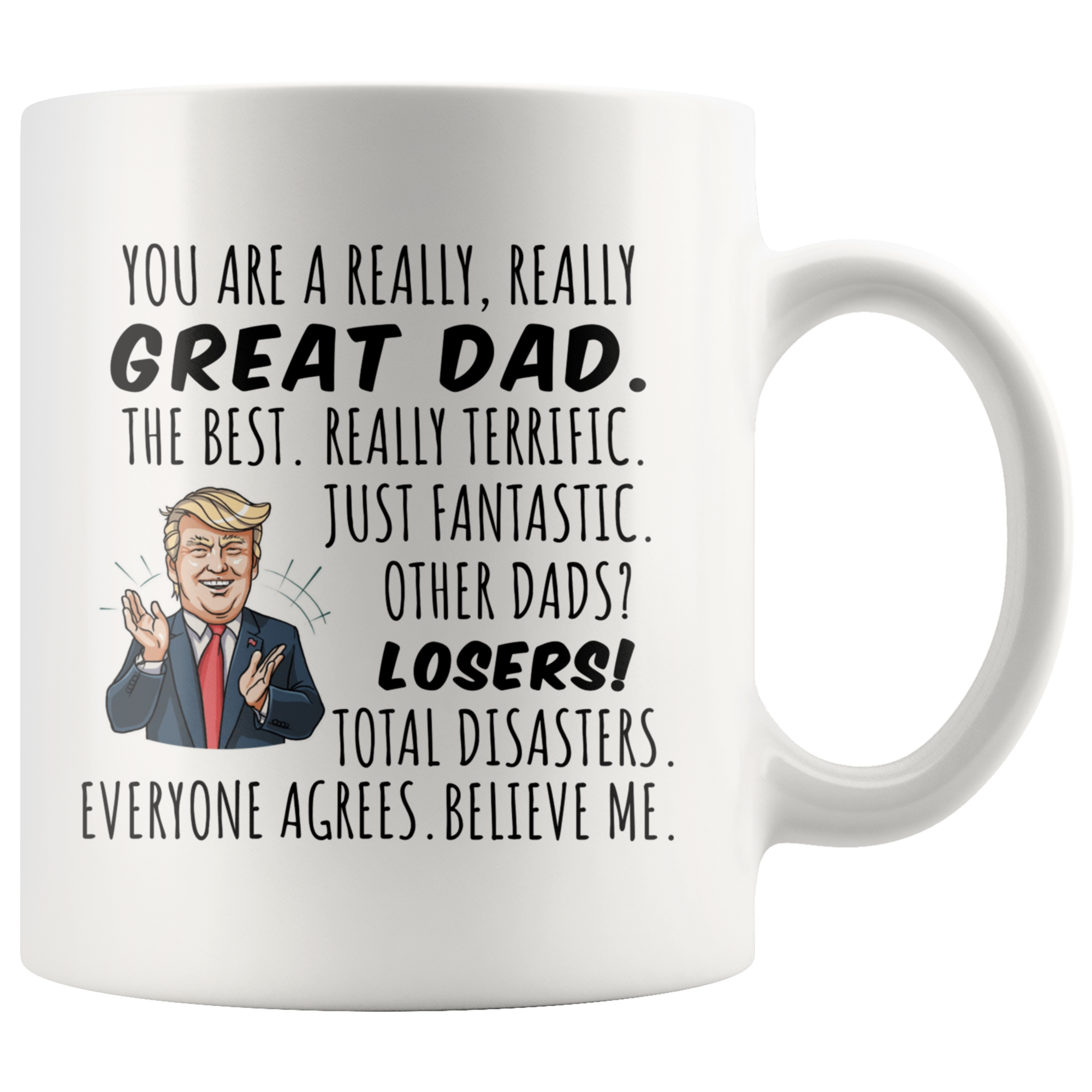 Great Dad Trump Mug