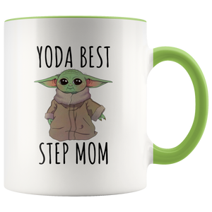 Yoda Best Step Mom Mug