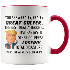 Trump Golfer Mug
