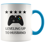 Load image into Gallery viewer, Leveling Up To Husband Mug
