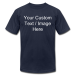 Load image into Gallery viewer, Men&#39;s Soft Personalized T-shirt - navy
