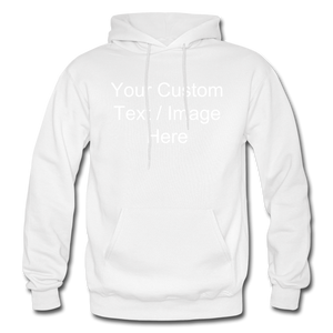 Design Your Own Hoodie - white