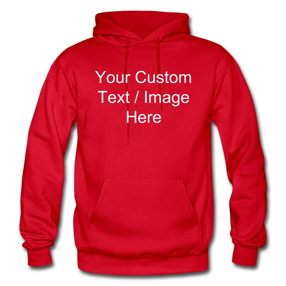 Design Your Own Hoodie - red