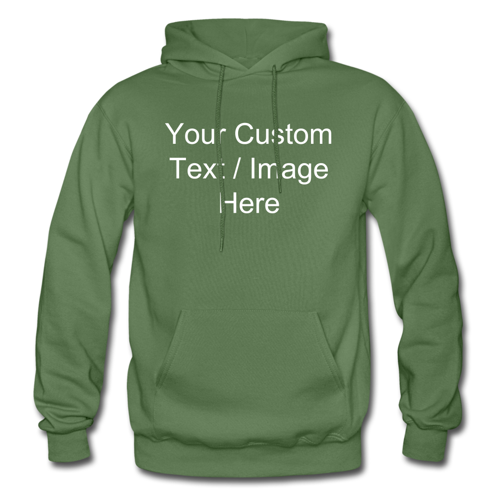Design Your Own Hoodie - military green