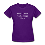 Load image into Gallery viewer, Women&#39;s Classic Personalized T-Shirt - purple

