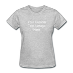 Load image into Gallery viewer, Women&#39;s Classic Personalized T-Shirt - heather gray

