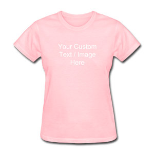 Women's Classic Personalized T-Shirt - pink