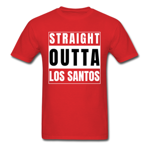 Straight Out of Los Santos Shirt - red