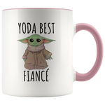 Load image into Gallery viewer, Yoda Best Fiance Mug

