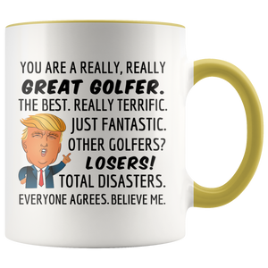 Trump Golfer Mug