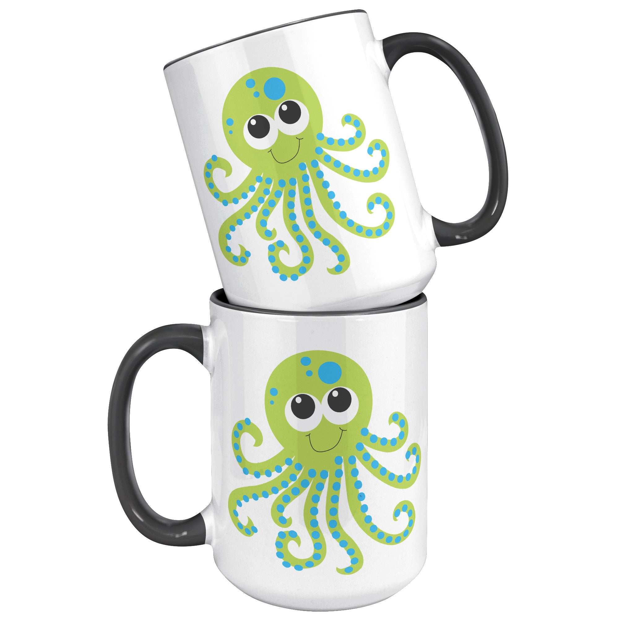 Green Octopus Mug