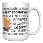 Load image into Gallery viewer, Trump Godmother Mug
