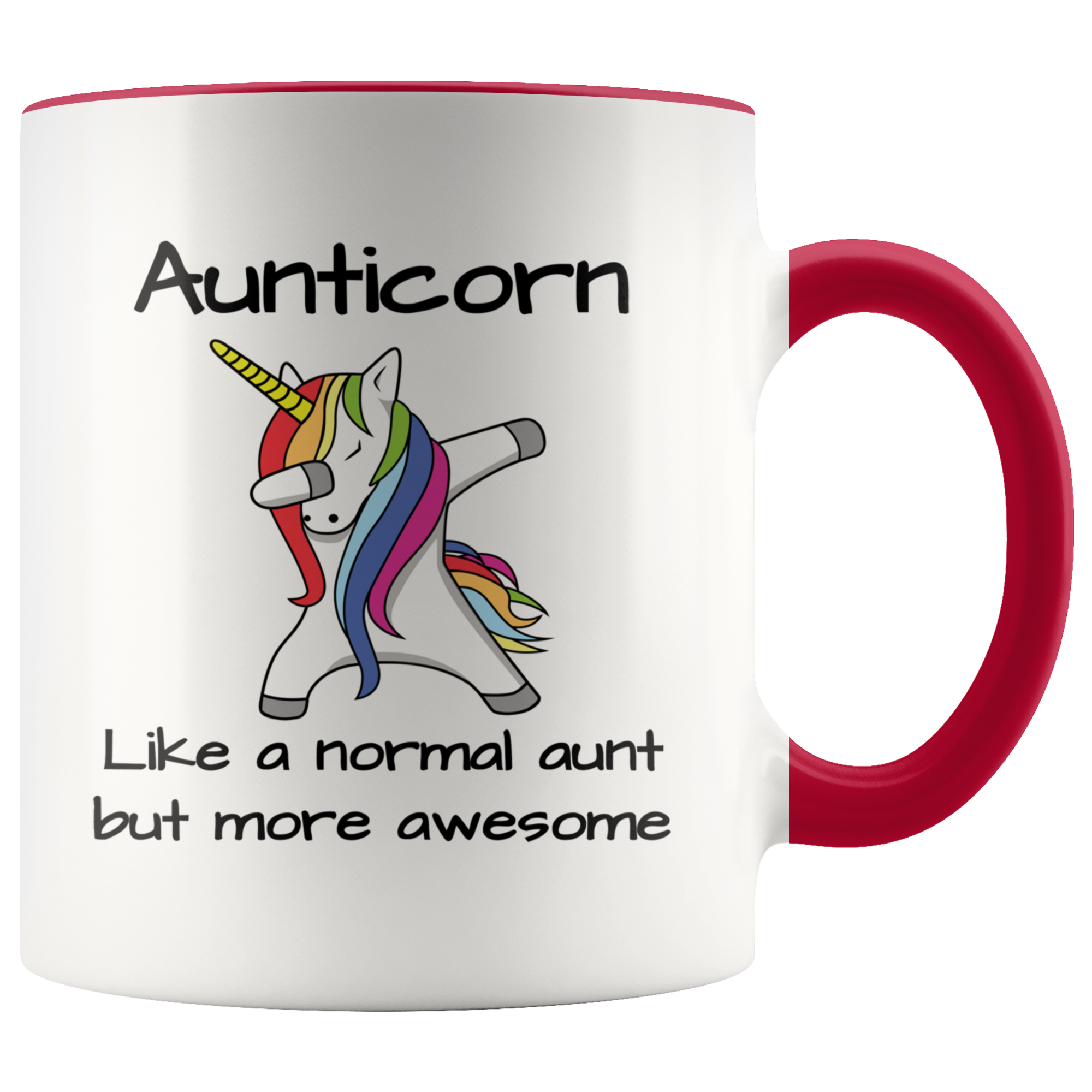 Aunticorn Funny Aunt Mug