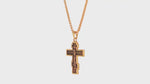 Load and play video in Gallery viewer, Christian Orthodox Crucifix Jesus Necklace
