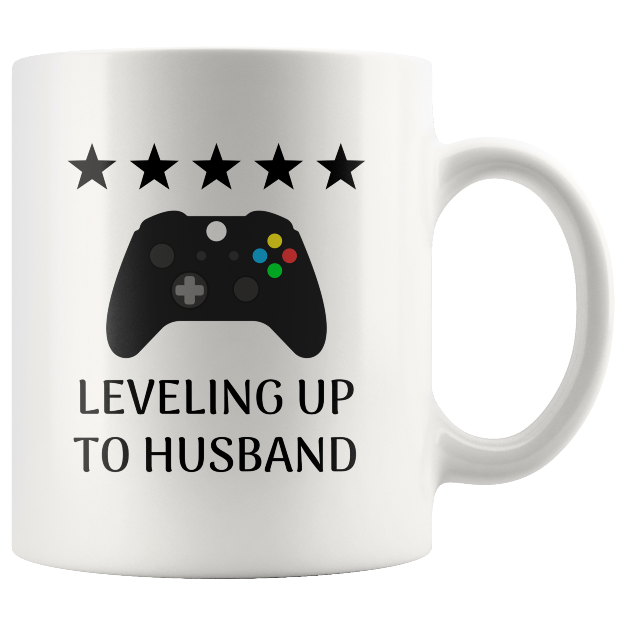 Leveling Up To Husband Mug