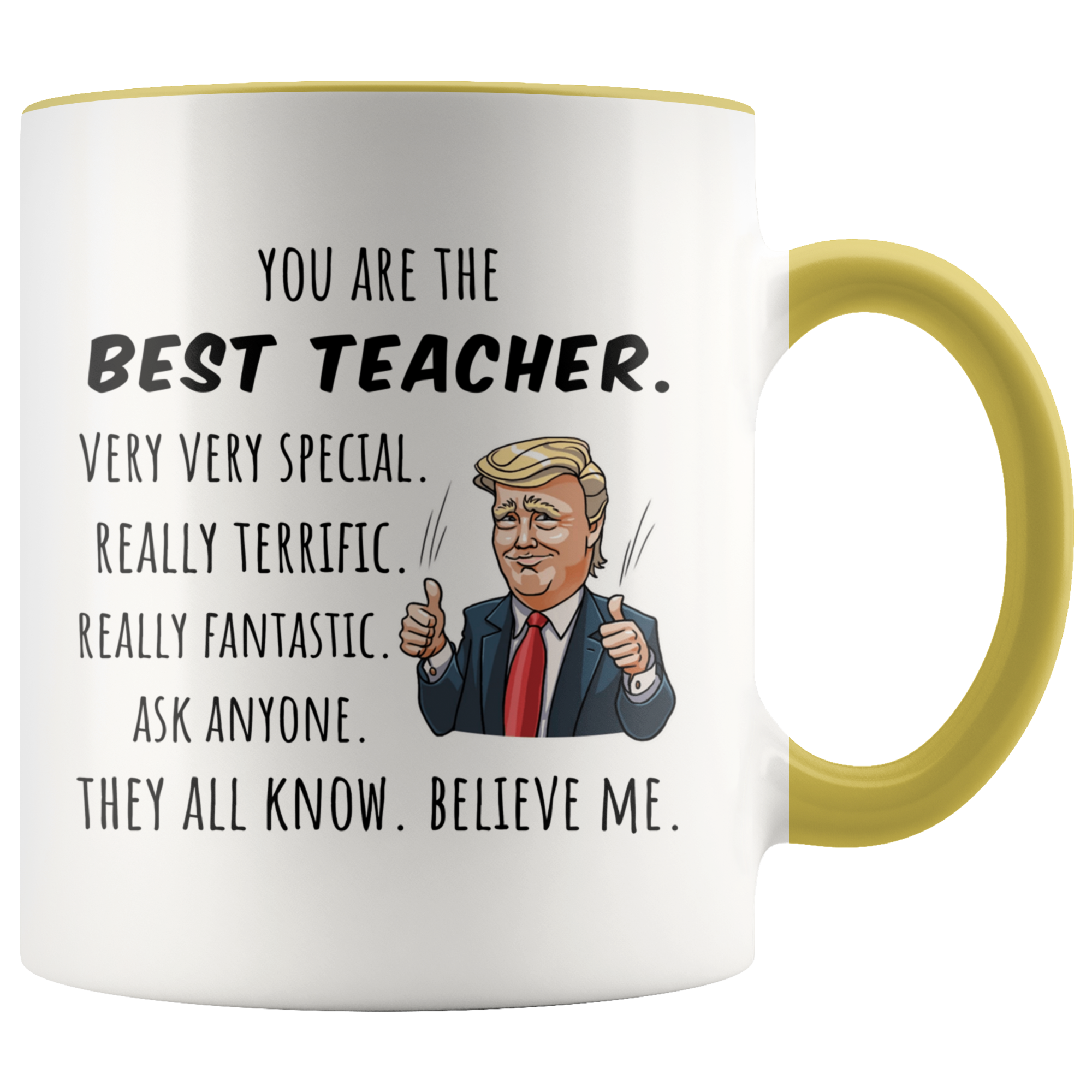 Best Teacher Trump Mug