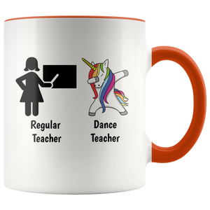 Unicorn Dance Teacher Mug