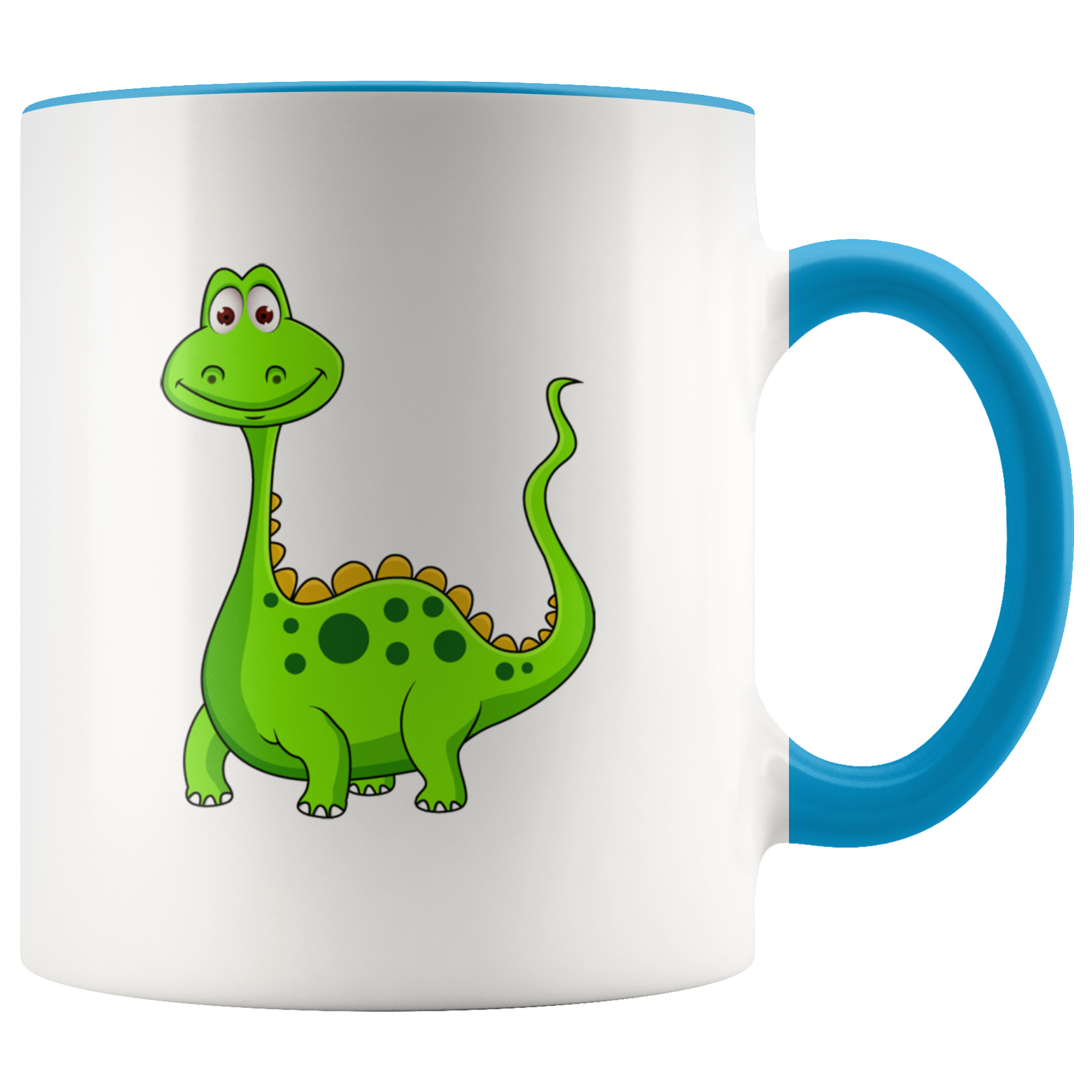 Green Dinosaur Mug