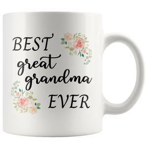 Best Great Grandma Mug