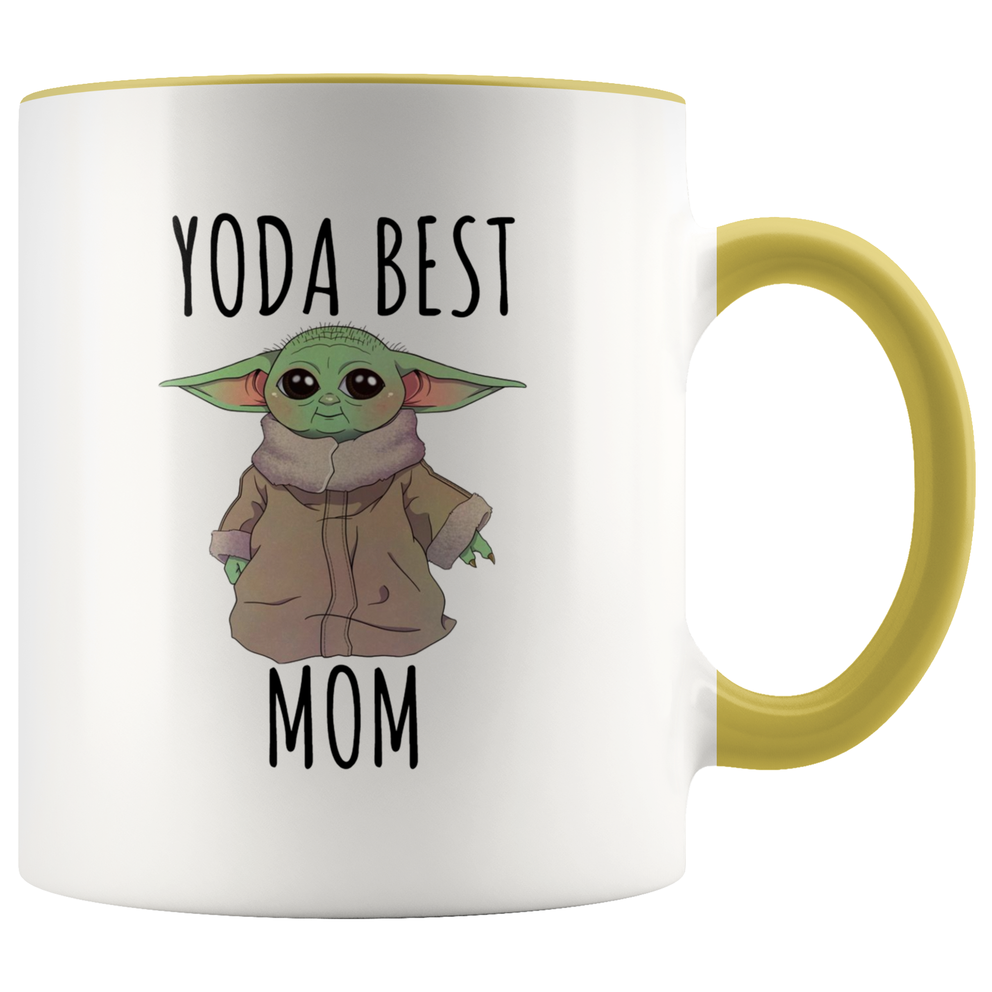 Yoda Best Dad Ever Custom Mug