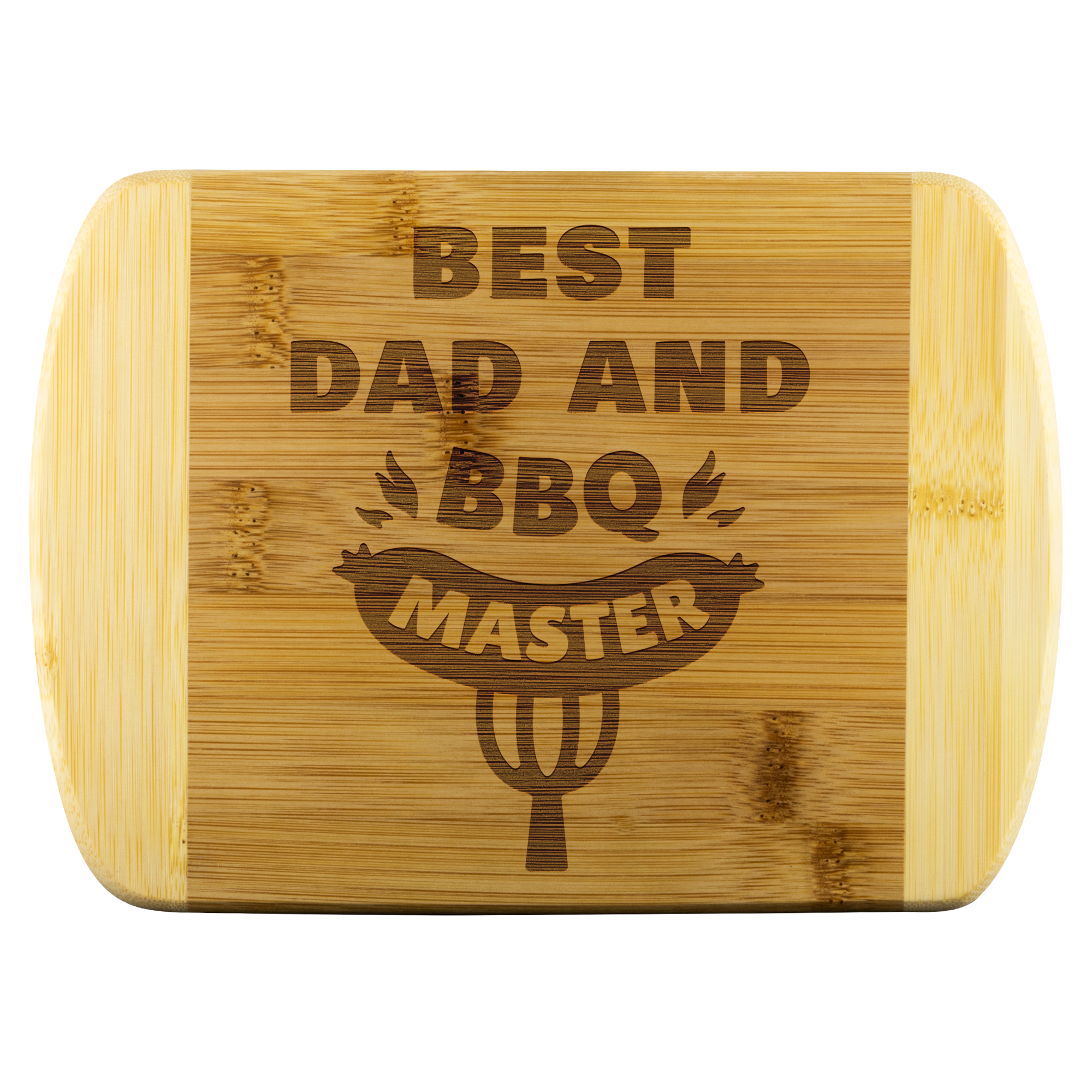 Best Dad and BBQ Master Wood Cutting Board