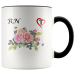 Load image into Gallery viewer, Floral RN Mug
