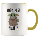 Load image into Gallery viewer, Yoda Best Abuela Mug
