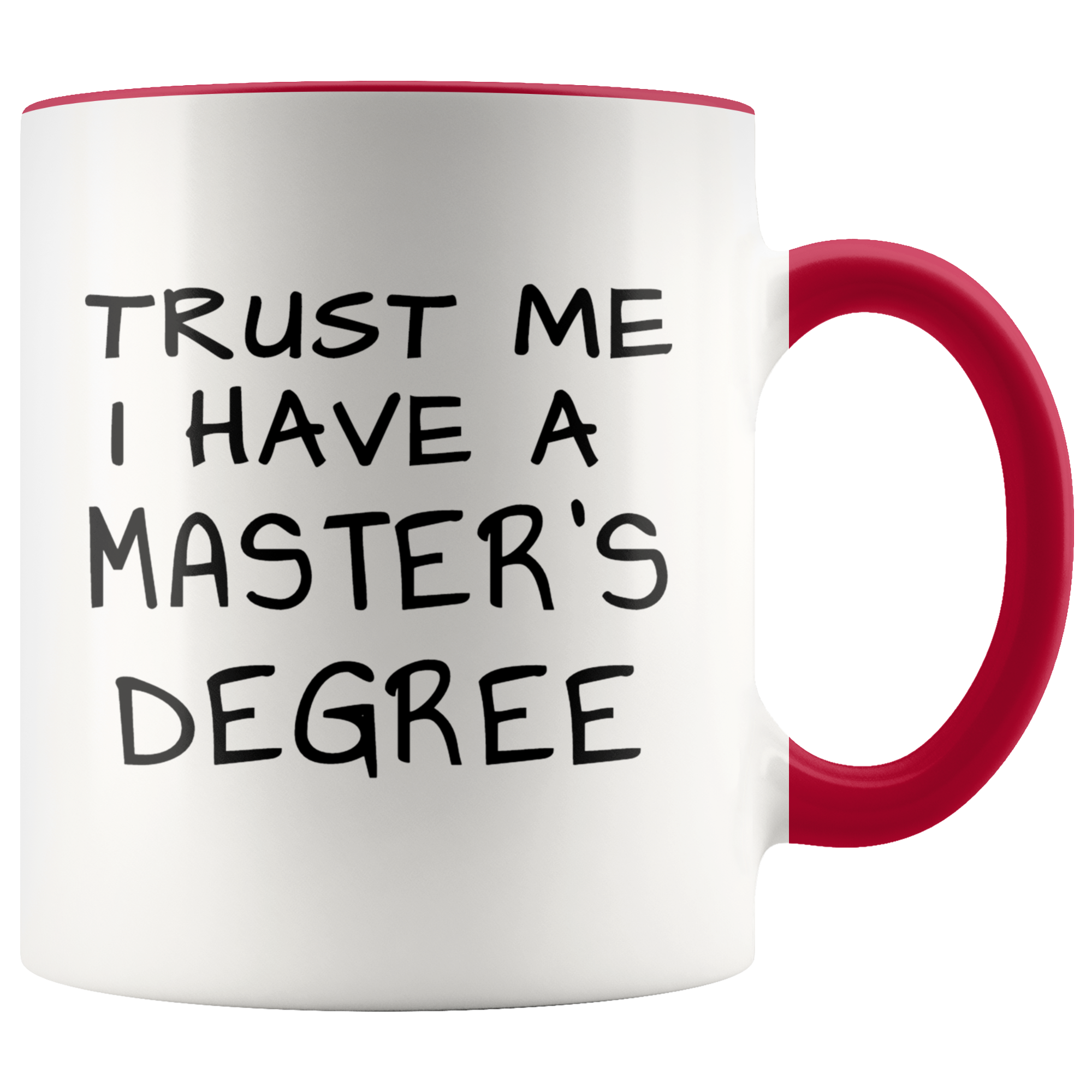 Funny Master's Degree Mug