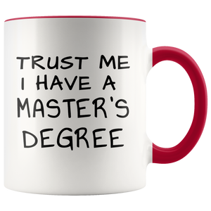 Funny Master's Degree Mug