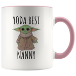 Load image into Gallery viewer, Yoda Best Nanny Mug
