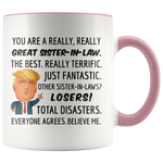 Load image into Gallery viewer, Trump Mug Sister-in-law
