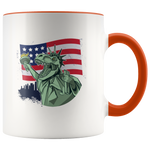 Load image into Gallery viewer, 4th July T-rex Mug
