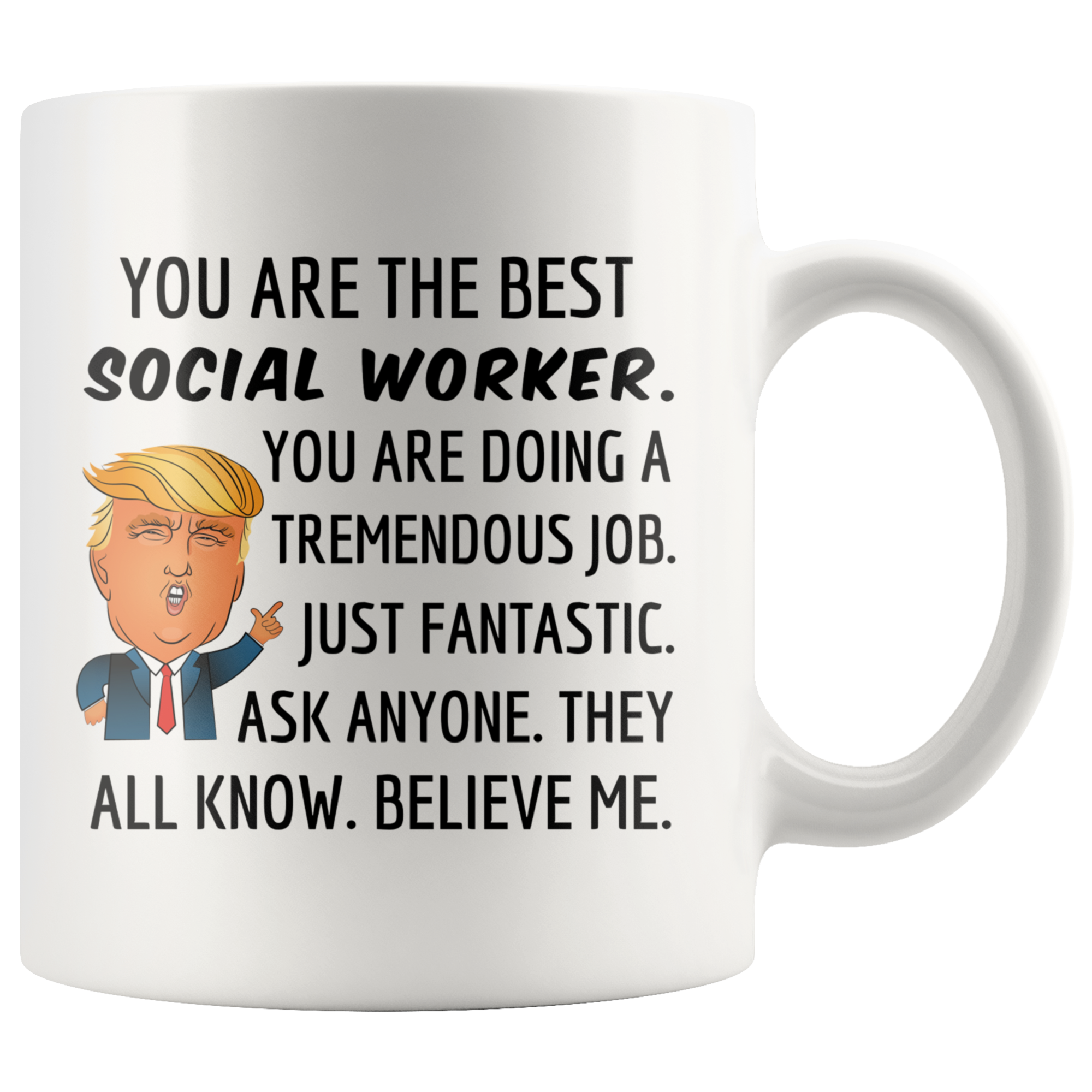 Trump Social Worker Mug