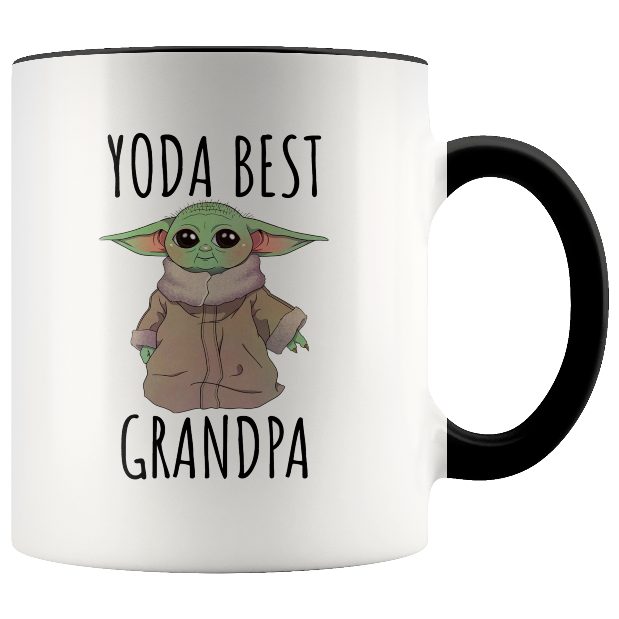 Yoda Best Grandpa Mug