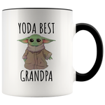 Load image into Gallery viewer, Yoda Best Grandpa Mug
