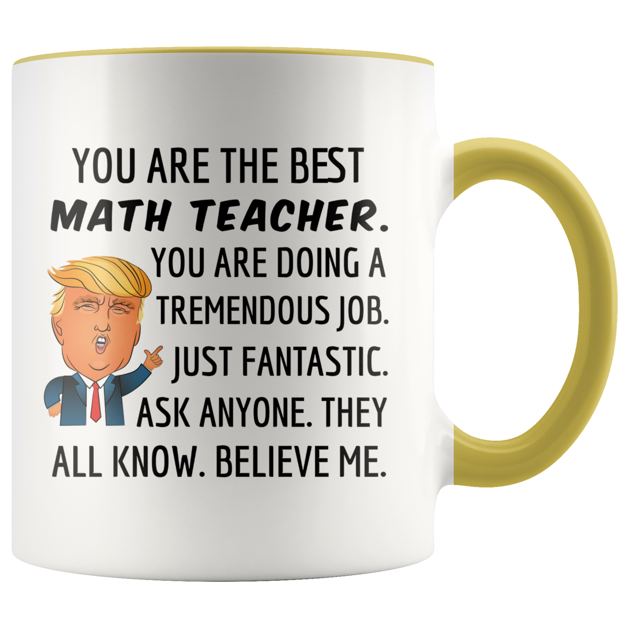 Trump Mug Math Teacher