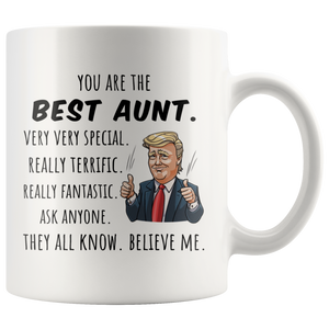 Best Aunt Trump Mug