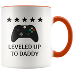 Load image into Gallery viewer, Leveled Up To Daddy Mug
