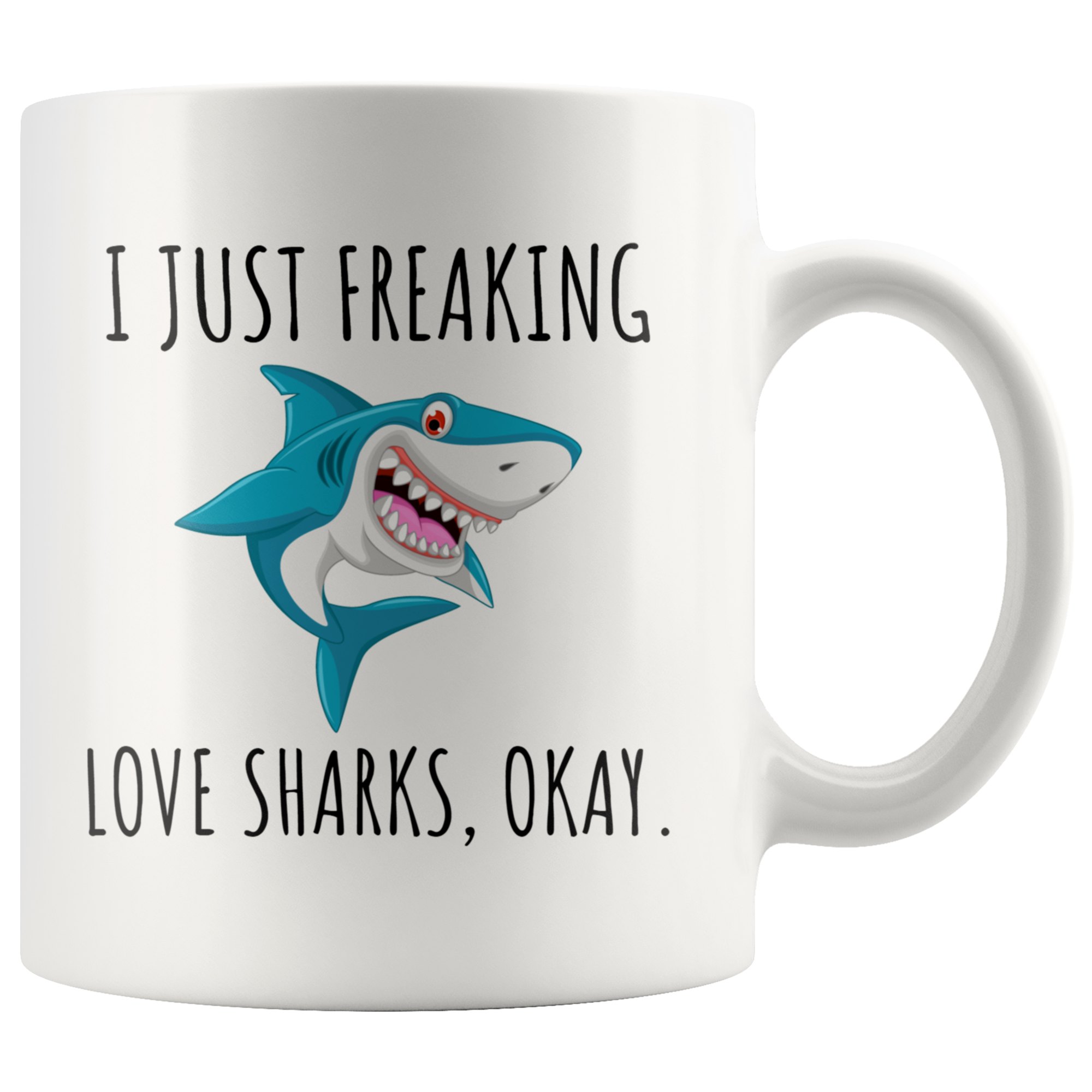 I Love Sharks Mug
