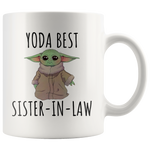 Load image into Gallery viewer, Yoda Best Sister-in-Law Mug
