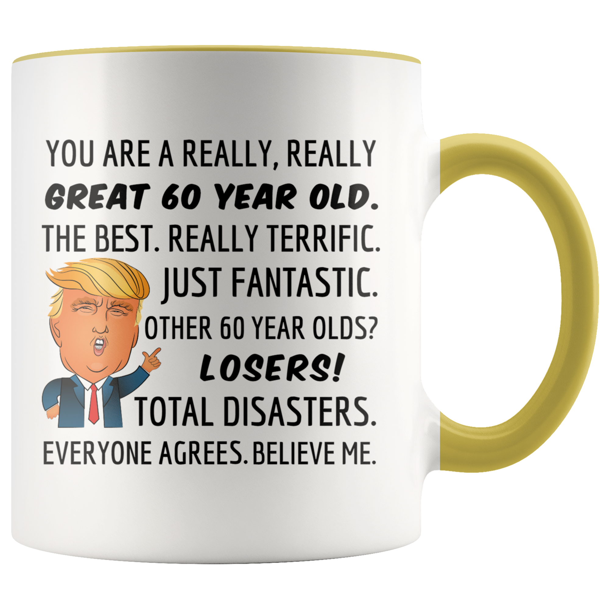 Trump Mug for 60-Year-Old
