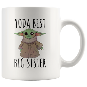 Yoda Best Big Sister Mug