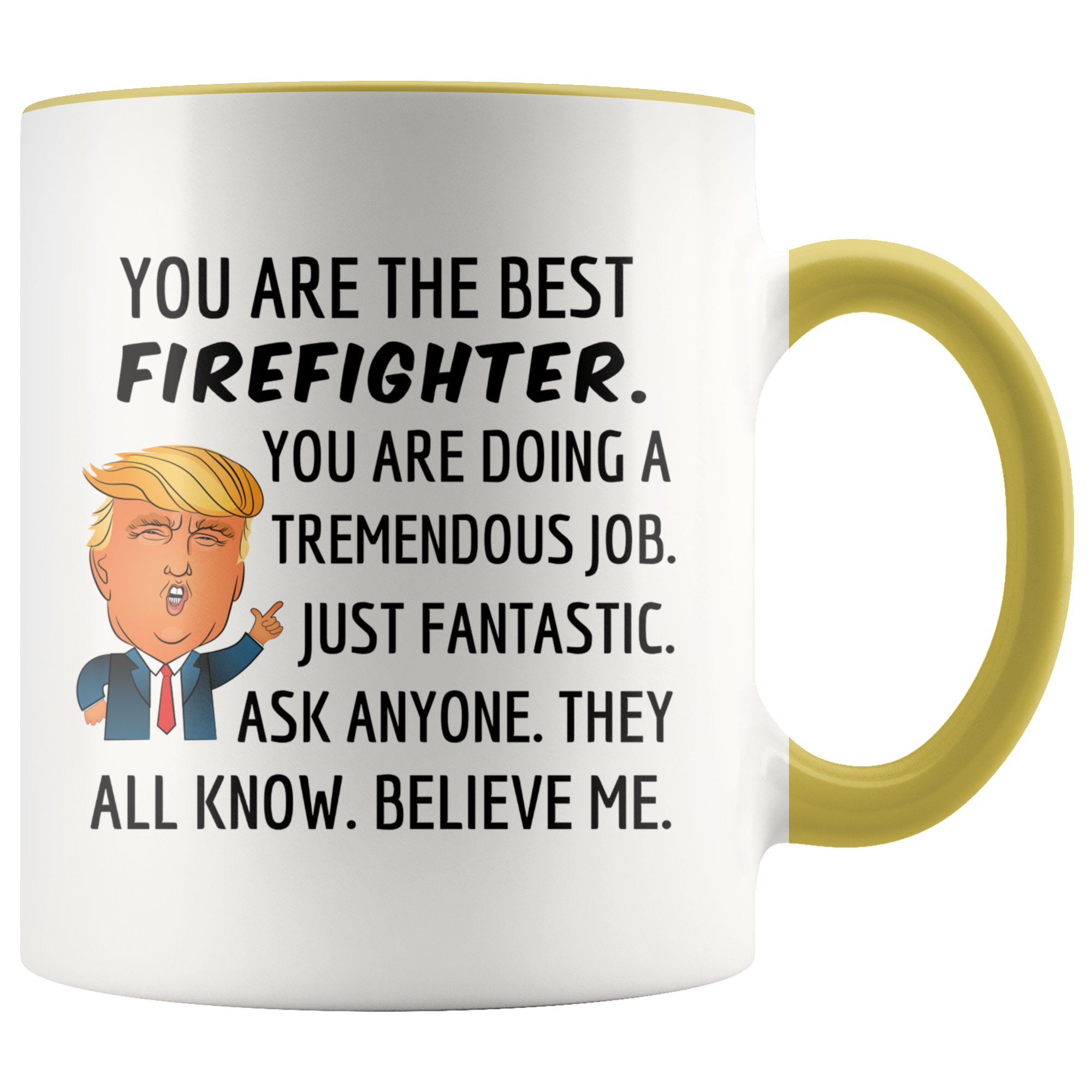 Trump Mug Firefighter