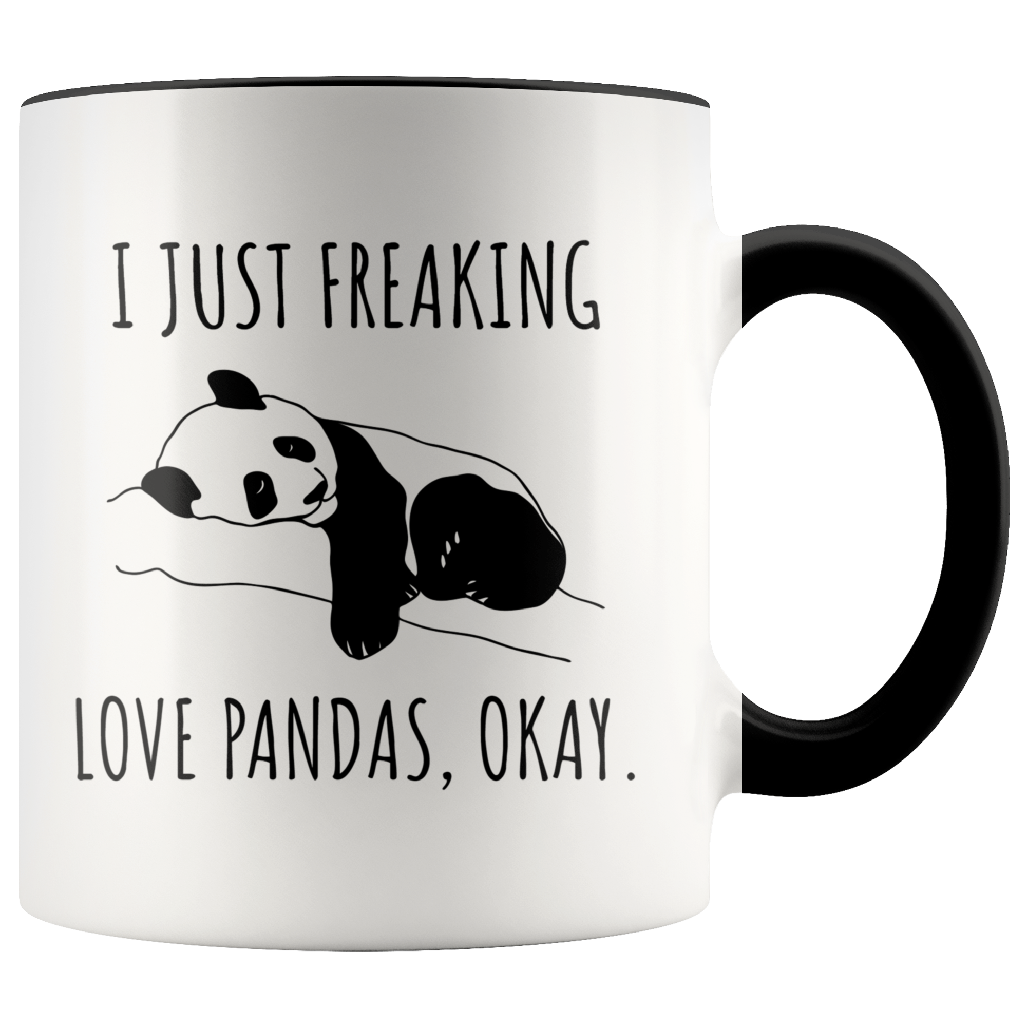 I Love Pandas Mug